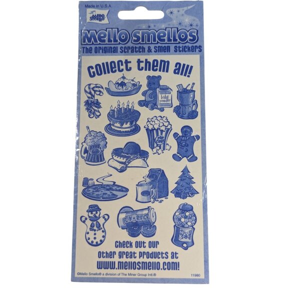 Mello Smello Cinnamon Scented Snowman Scratch & Sniff Stickers - Picture 5 of 5